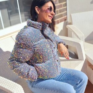 Chaqueta Estelar Gris