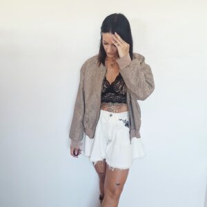✨Short Denim Deshilachado