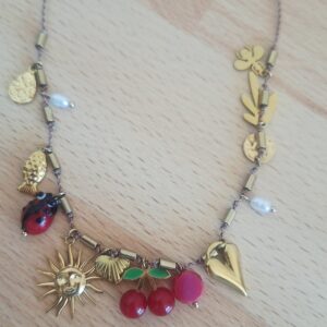 Collar Lucky Charms🍒☀️🐞