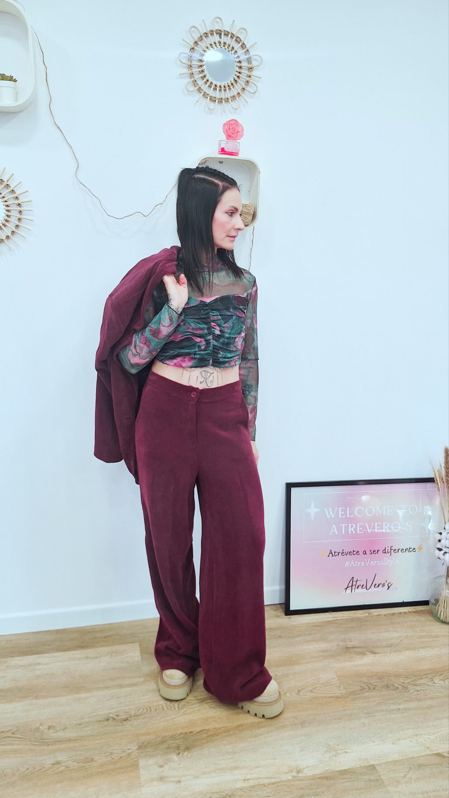 🖤Camiseta Mesh Acuarela - Imagen 2